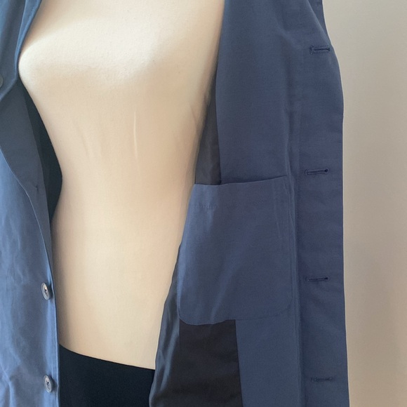 Men's NWT J. Crew raincoat quiet luxury XL professional minimalist neutral - Picture 10 of 12